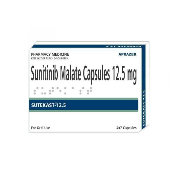 Suntinib Malate caps 12.5 mg